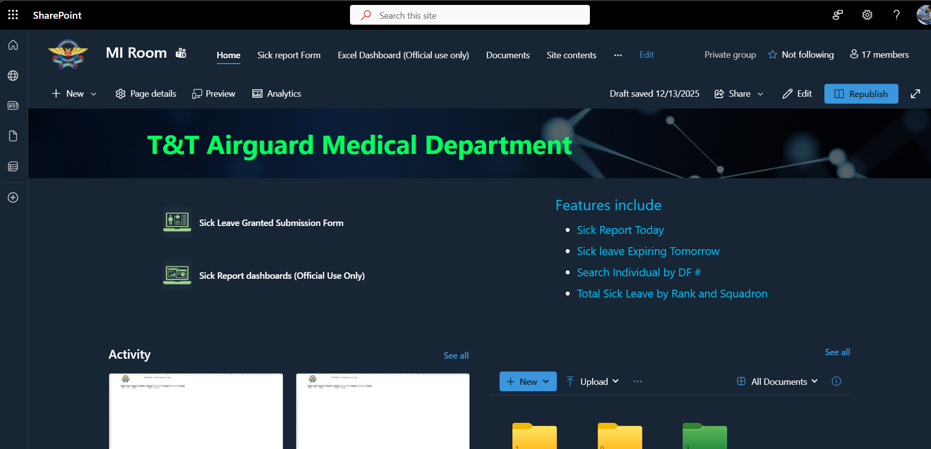 Base Administration Portal